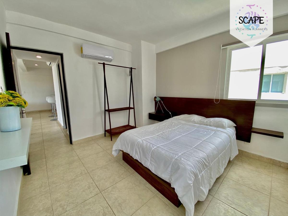 Unico Y Agradable Dto En Zona Centro Para 6 Pax Cancún Exterior foto