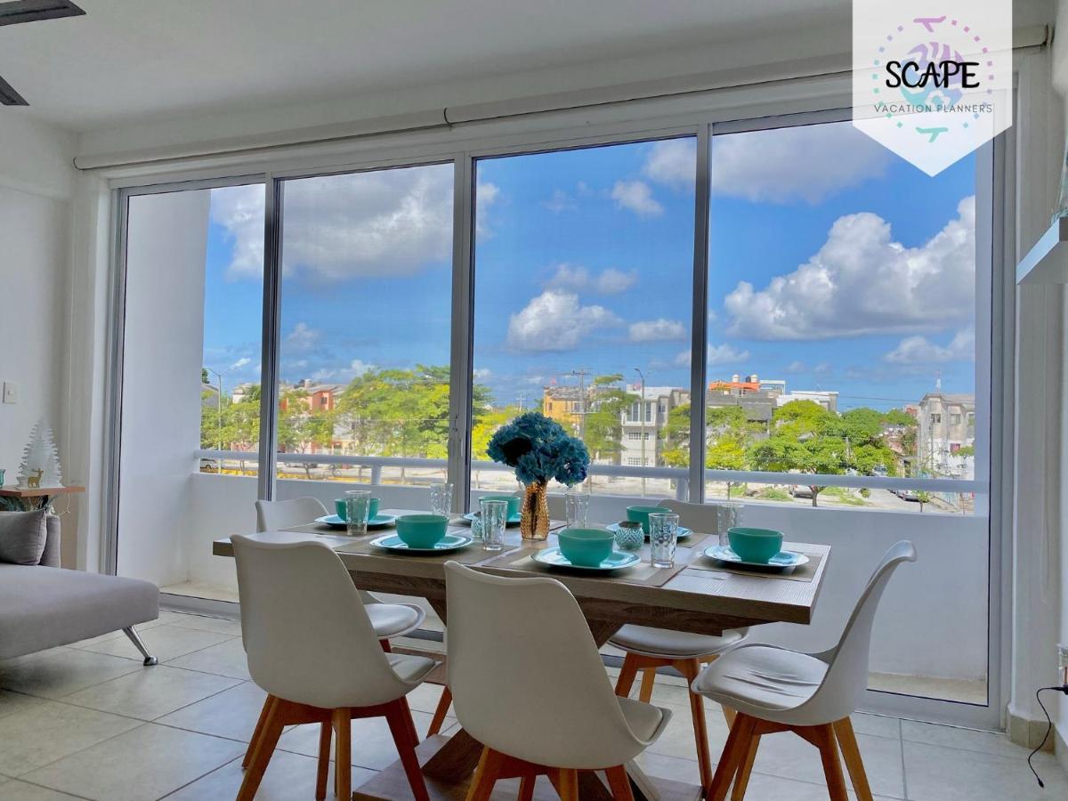 Unico Y Agradable Dto En Zona Centro Para 6 Pax Cancún Exterior foto